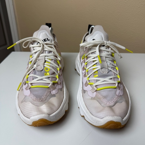 Sorel Kinetic Breakthru Tech Lace Sneakers in Dreamy, Sea Salt, Size 8.5 - Picture 2 of 8